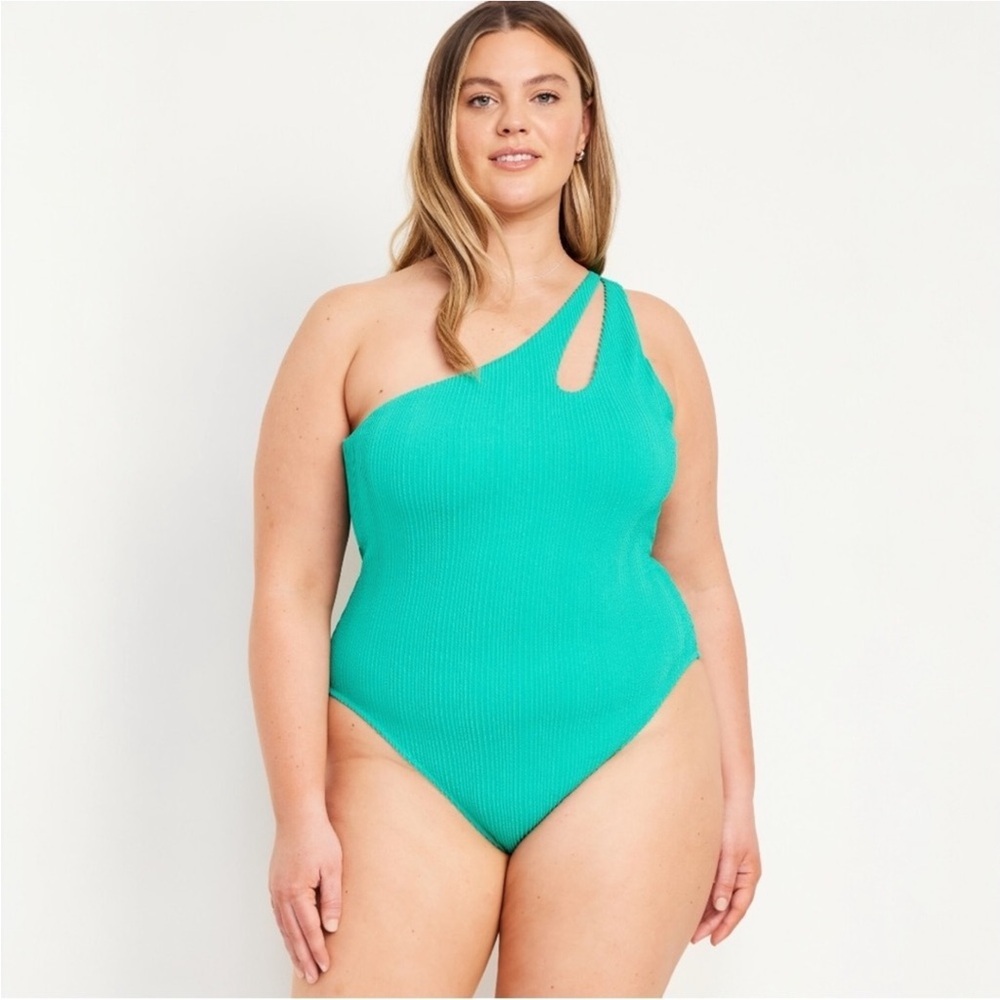 Old Navy One Shoulder Swimsuit NWT XXL